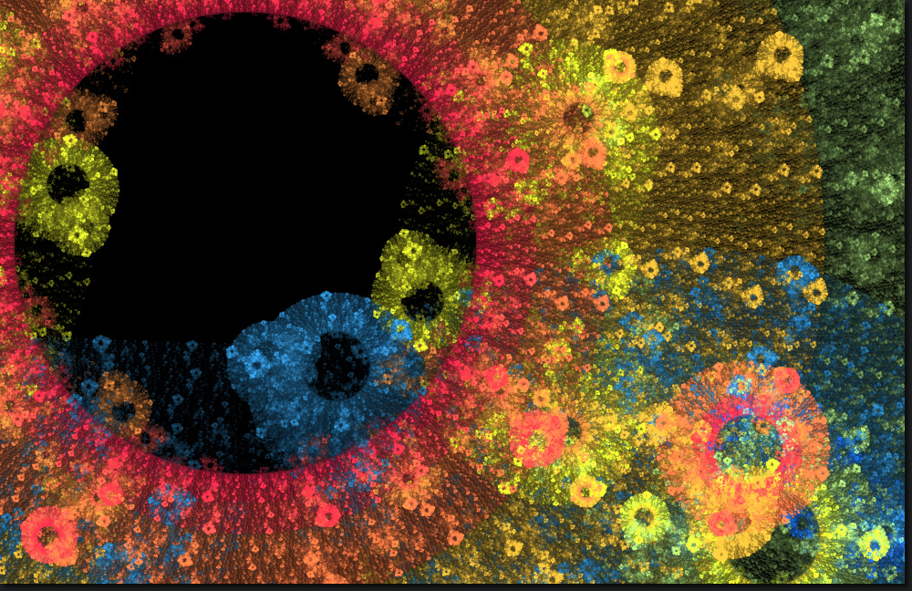 Map of the Universe - Detail Section