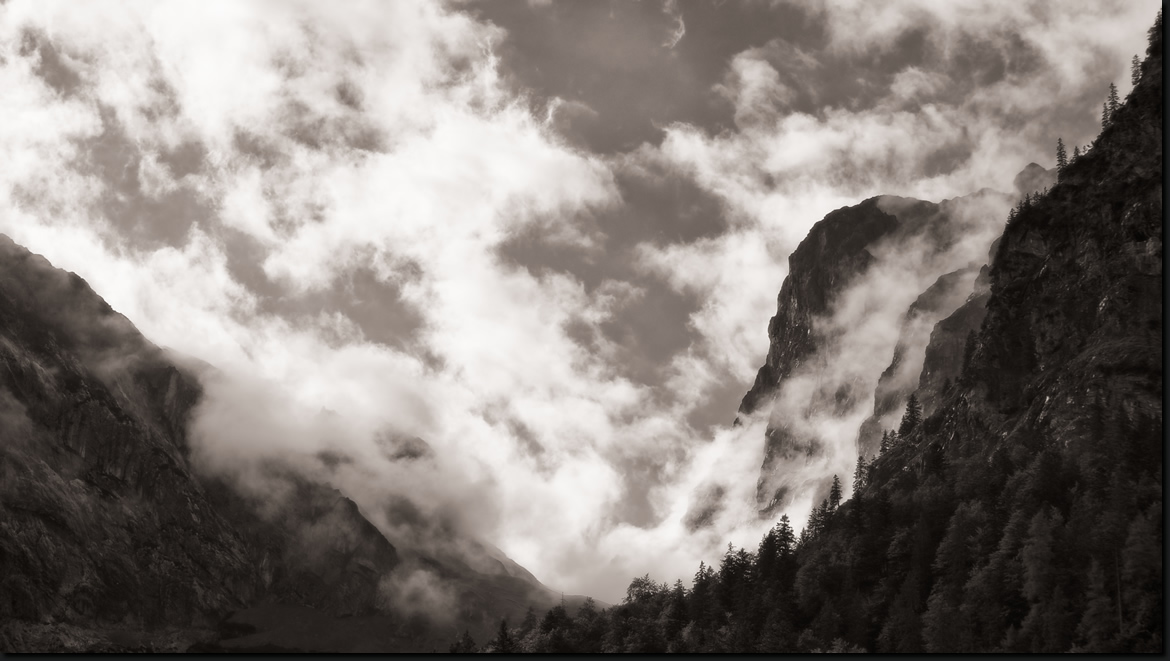 Rappenspitze After Rain Falls